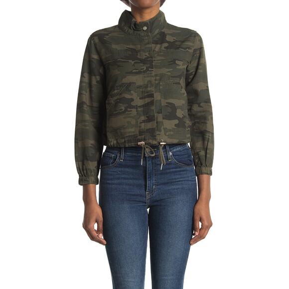Sanctuary Camo Drawstring Women's Jacket-NWT Size: Large Petite - Picture 7 of 8